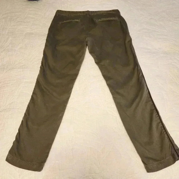 EUC Current/Elliot The Buddy Trouser in Army Green w/Tape, Size 27 - Picture 6 of 11